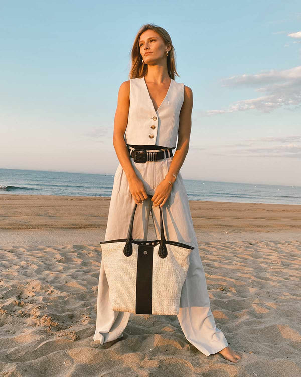 Shopper bag Tulum Brown